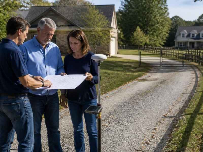 Driveway Easement Property Issue Bowling Green KY | Bowling Green Land Surveying Driveway Easement Property Issue Bowling Green KY